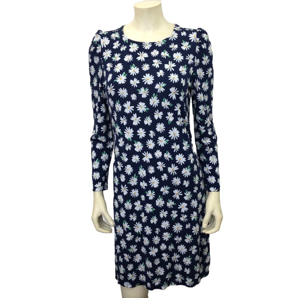 OLD NAVY FLORAL LONG SLEEVE DRESS Sz M